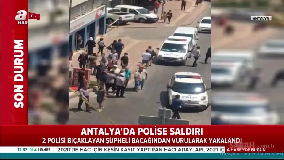 Son Dakika Antalya Da Polise Saldiri Vurularak Yakalandi Ahaber Video Izle