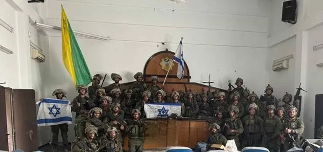 Terör devleti İsrail ordusu Gazze’deki parlamento binasını işgal etti