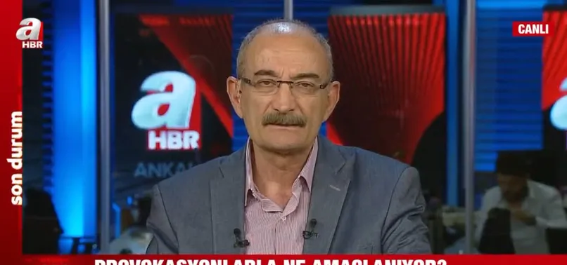 Emin Pazarcı'dan A Haber'de CHP'ye tepki! Yabancılar ile provokasyon peşindeler