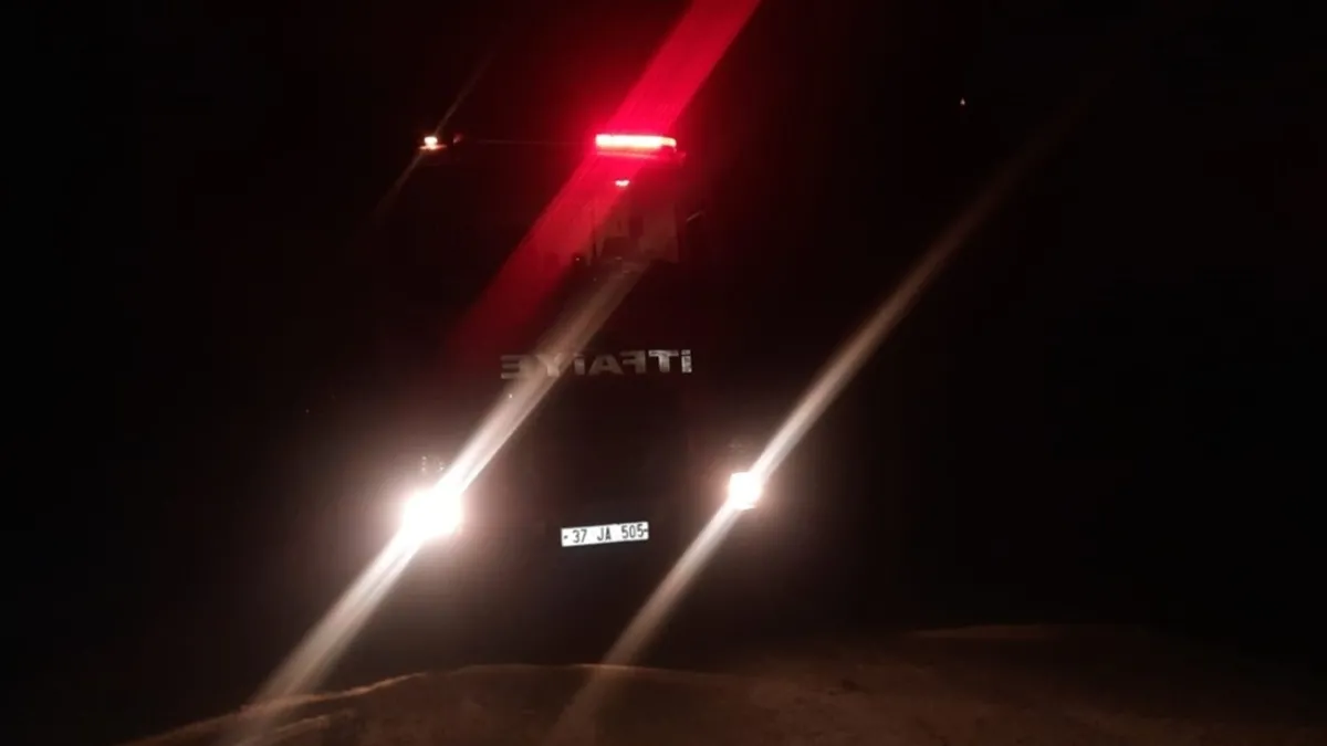 Kastamonu'da orman yangını kontrol altına alındı