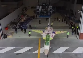 Hürjet için tarihi an! Hangardan çıkış yaptı! Türkiye 2022'de askeri havacılık alanına damga vurdu