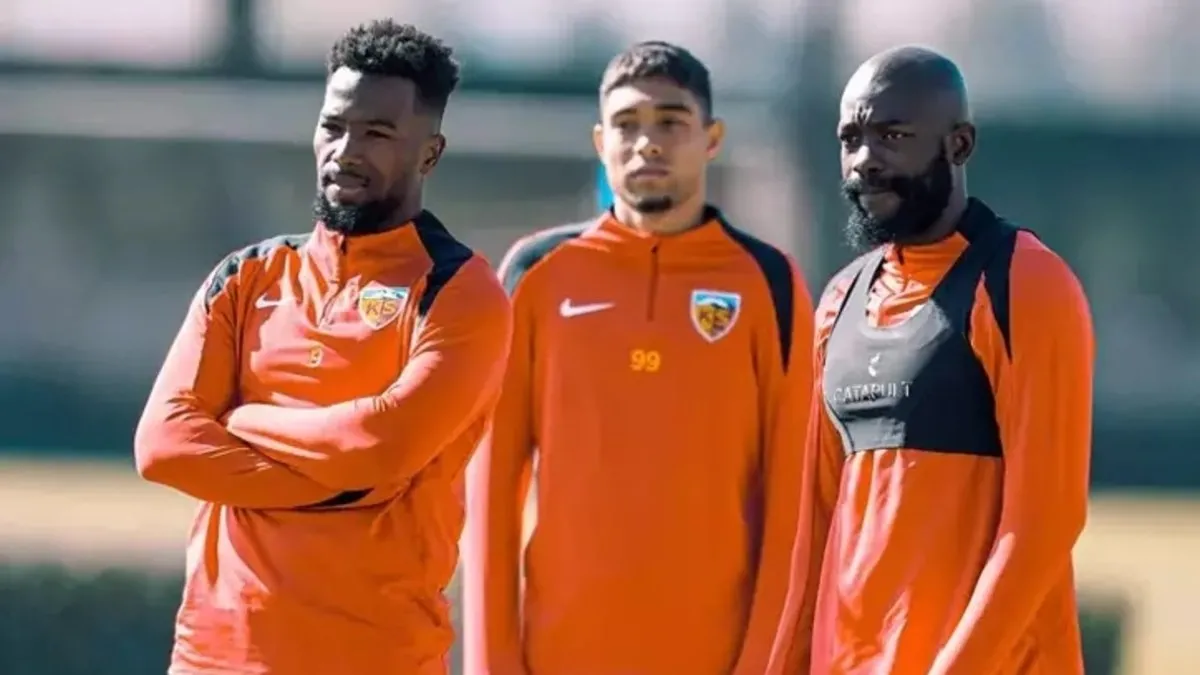 Kayserispor'da 3 egzersiziz