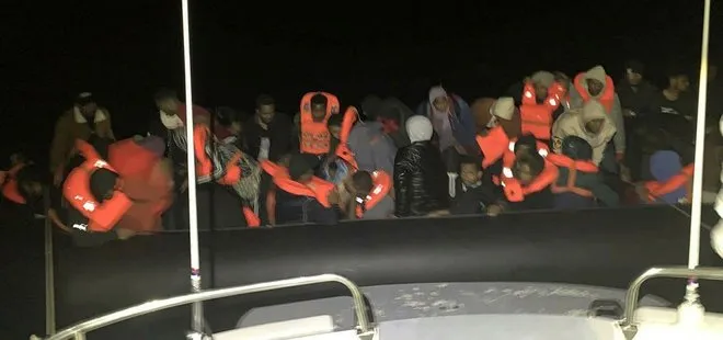 Balıkesir’de göçmen operasyonu: Yunanistan’ın ölüme terk ettiği 42 kişi kurtarıldı