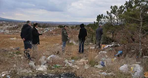 Uşak’ta korkunç manzara! Çöplükte bulundular