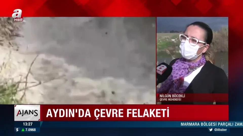 Aydın’da çevre felaketi