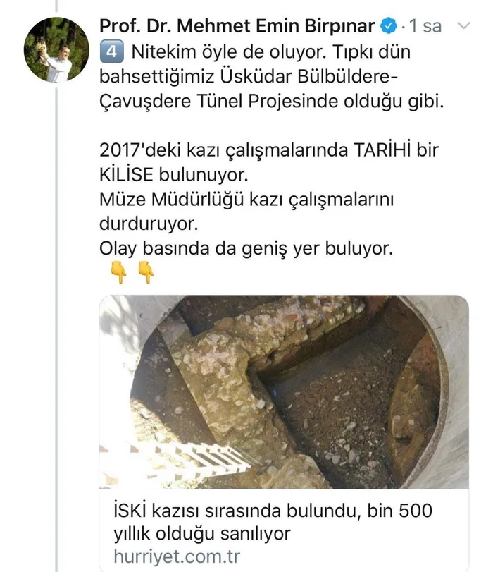 Bakan yardımcısı AK Parti’nin başlattığı projeyi üstlenen CHP’li İmamoğlu’nu ifşa etti