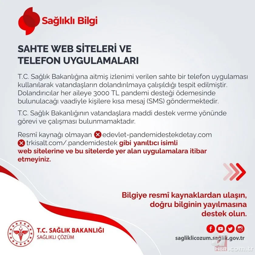 Her aileye 3000 TL destek verilecek mi? Sağlık Bakanlığı'ndan son dakika pandemi desteği açıklaması 6