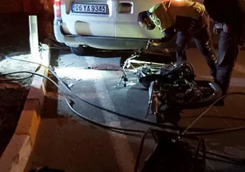 Konya'da minibüs ile motosiklet çarpıştı: 2 yaralı
