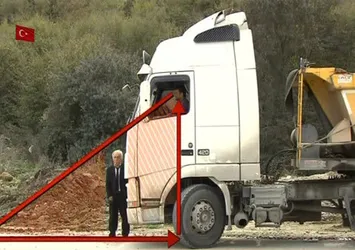 TIR ve kamyonda kör noktaya dikkat!