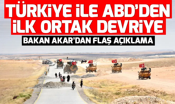 Türkiye ile ABDden Münbiçte ilk ortak devriye