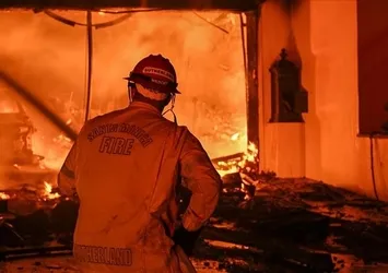 Los Angeles'taki yangın bölgesinde "çamur seli " alarmı!