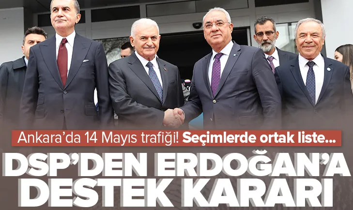 DSPden Başkan Erdoğana destek kararı