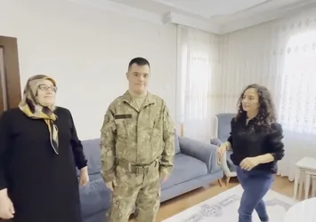 Down sendromlu gencin askerlik hayali gerçek oldu