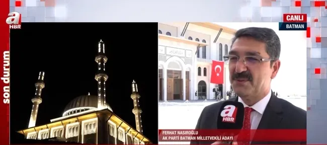 Başkan Erdoğan Batman’da AK Parti mitinginde halka buluştu, Necat Nasıroğlu Külliyesi’ni açtı