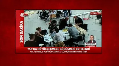 YSK’nın Büyükçekmece ve İstanbul kararı ne olacak?
