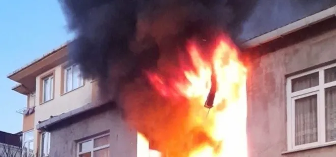 Son dakika: Ümraniye’de evini ateşe veren kişi tutuklandı