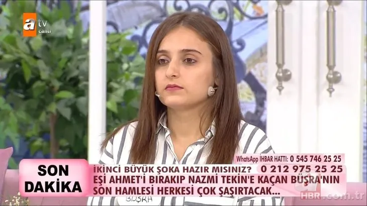 Esra Erol canlı yayınında tüm Türkiye'ye duyurdu! Eşini bırakıp başkasına kaçan Büşra neye uğradığını şaşırdı