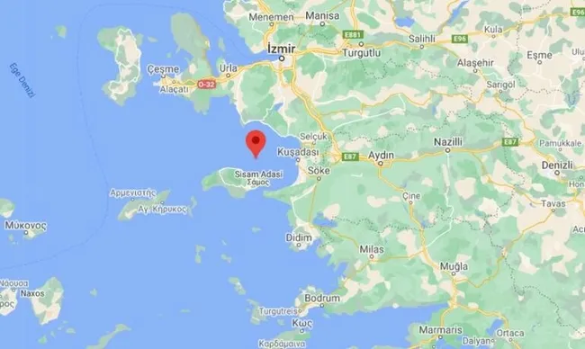 Kuşadası'nda 4,8 büyüklüğünde deprem! İzmir'de de hissedildi - 1