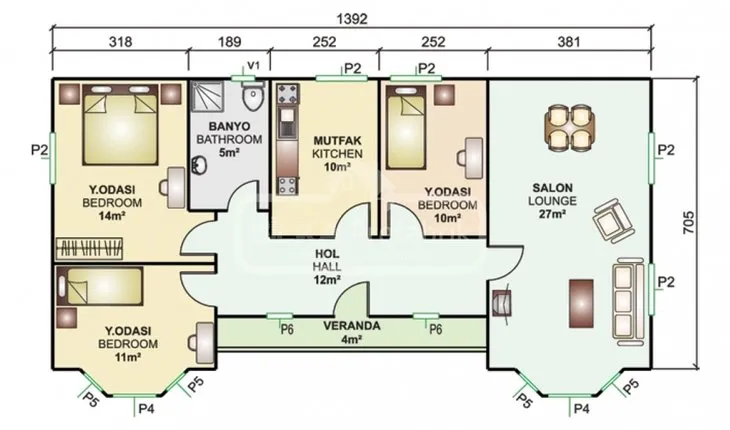 Prefabrik EV FİYATLARI 2023 | 46 bin 800 TL’ye 72 metrekare ev sahibi olun! 2+1, 3+1, 4+1 prefabrik evler ne kadar, kaç TL? Devlet desteği nasıl alınır?