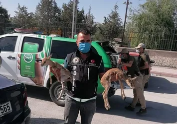 Polisin durdurduğu otomobilde bulundular! Korumaya alındı