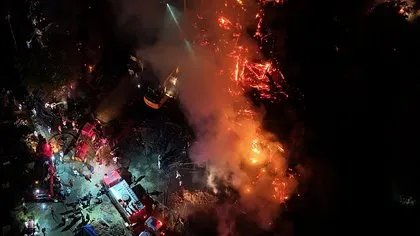 Bolu’daki yangında zarar büyük! 2 ev 10 samanlık küle döndü! Çok sayıda hayvan can verdi