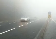 Bolu Dağı’nda sis etkili oldu