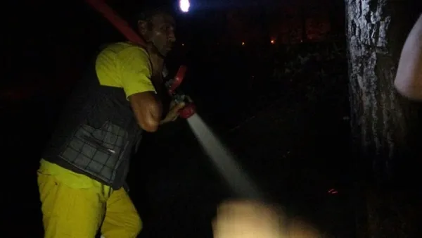 Son dakika: Adana’nın Kozan ilçesinde orman yangını - 1