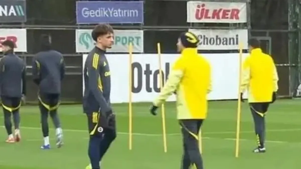 Çağrı Hakan Balta Fenerbahçe antrenmanında!