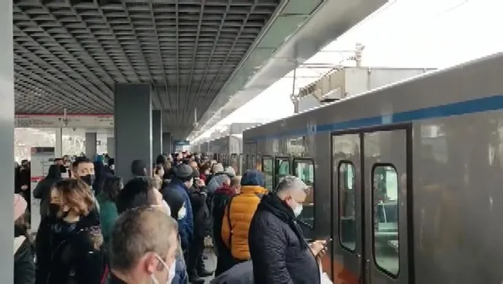 İstanbul’da metro rezaleti bitmiyor! Yenikapı-Kirazlı Metro Hattı’nda arıza