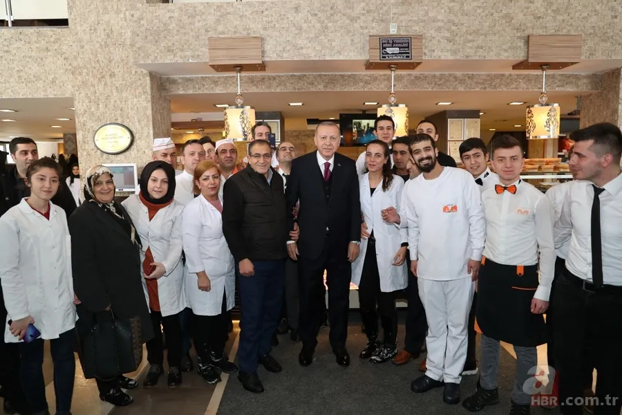 Başkan Erdoğan'a Erzurum'da sıcak karşılama 9