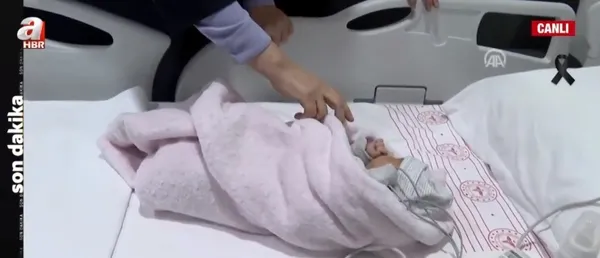 Emine Erdoğan’dan Ankara’ya getirilen depremzede bebeklere ziyaret: Devletimizin emin ellerindeler