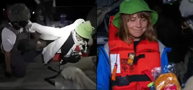 Katil İsrail’in yalanı gün yüzüne çıktı: Ünlü aktiviste işkence yapıp zorla bayrak öptürdüler!