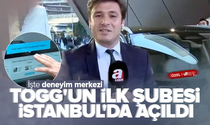 Togg’un ilk şubesi İstanbulda açıldı
