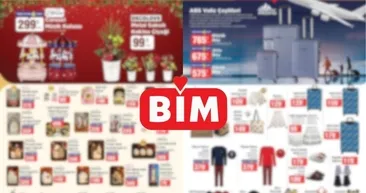 19 Aralık BİM aktüel kataloğu: Yılbaşı dekoratif ürünleri ve kokina çiçeği raflarda