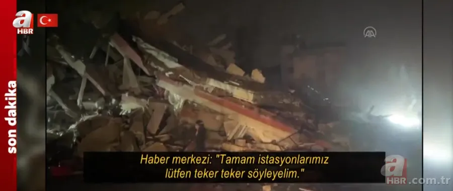DEPREM sonrası ilk anlar polis telsizinde! Depremin dehşetini gözler önüne serdi: Ebrar Sitesi çöktü efendim... 4