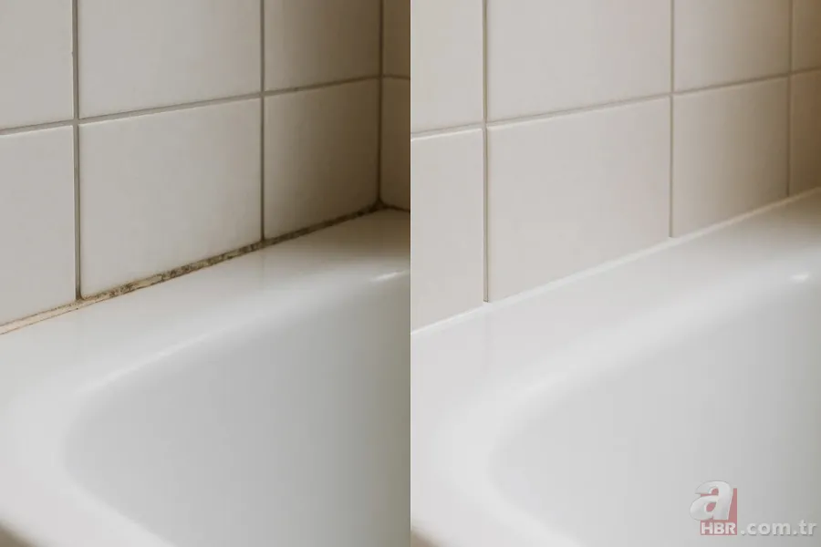 Kararan silikon nasıl temizlenir? Banyo ve mutfak silikonlarını bembeyaz yapan 3 formül 1