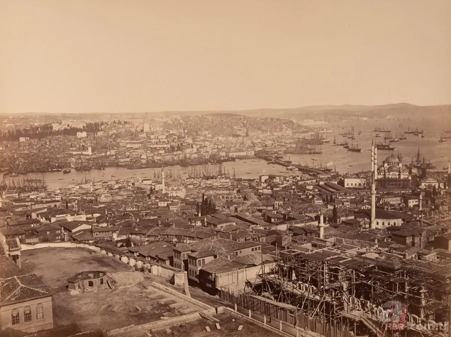 İstanbul'u hiç böyle görmediniz! 1860'lı yıllardan eşsiz görüntüler... 23