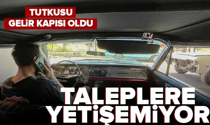 Tutkusu gelir kaynağı oldu! Restore edip setlerin talebini karşılıyor
