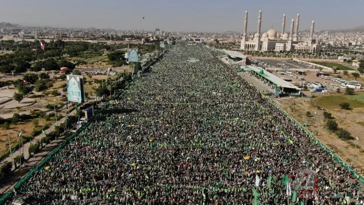 Yemen’de Mevlid Kandili etkinliği: On binler katıldı
