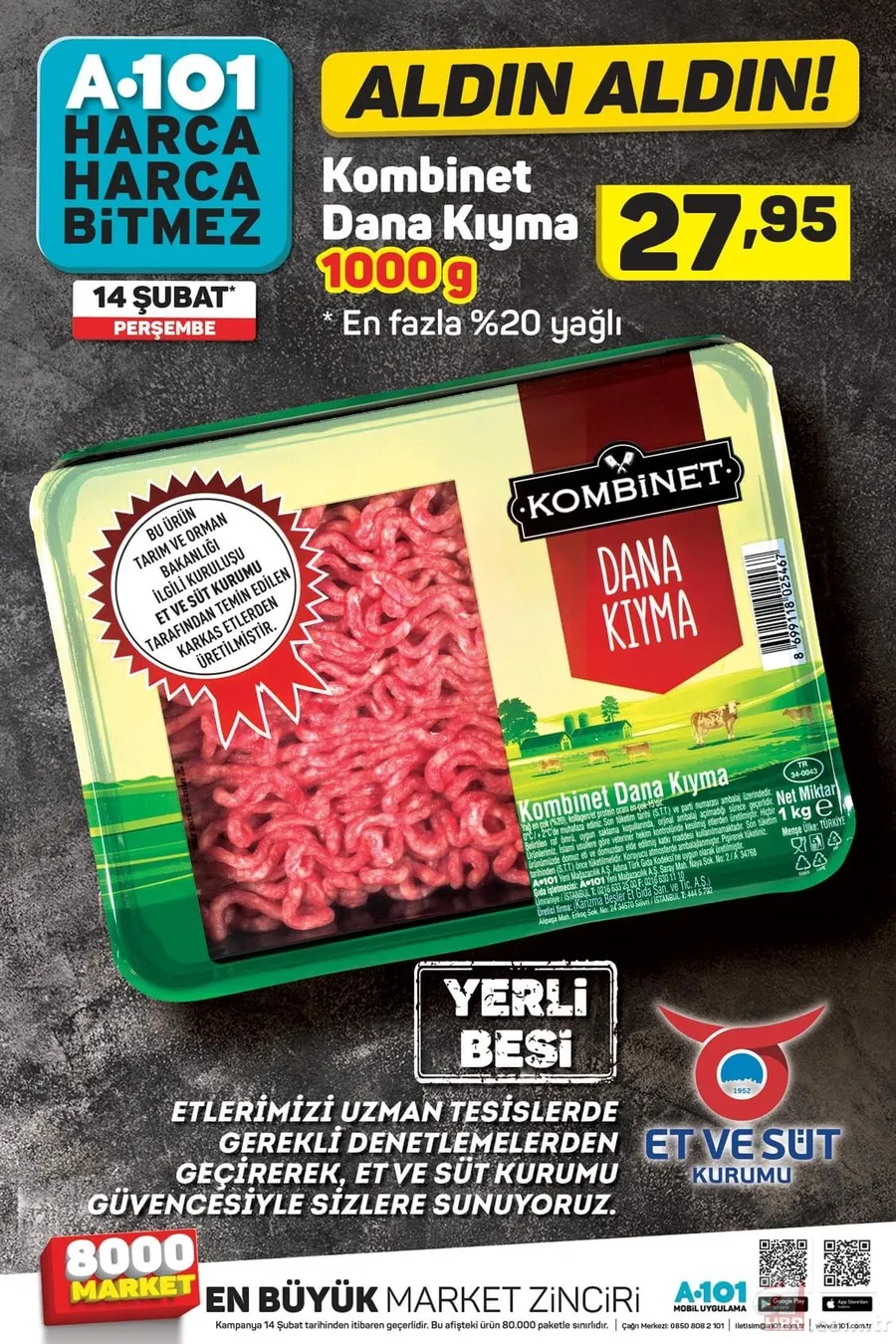 A101 14 Şubat Sevgililer Günü kataloğu! A101 aktüel ürünler kataloğu ve fiyatları 25