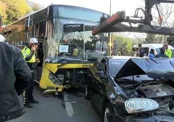 Son dakika: İETT otobüsü 16 araca çarptı! Şoför el frenini çekmeyi unuttu