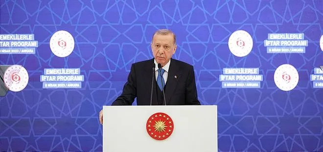 Son dakika: Emeklilerle iftar buluşması | Başkan Erdoğan’dan önemli açıklamalar