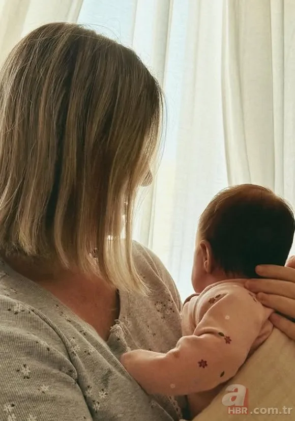 Sen Anlat Karadeniz'in Nefes'i İrem Helvacıoğlu kızı Sora'yı paylaştı 8