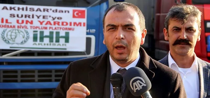 Akhisar’dan Suriye’ye 50 ton un yardımı
