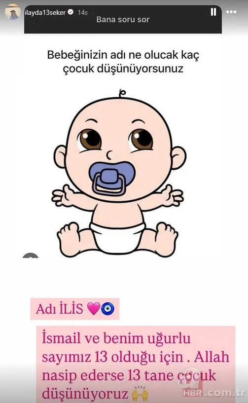 13 çocuk isteyen İsmail Balaban'ın eşi duyurdu! Bebeklerinin ismi dikkat çekti 5