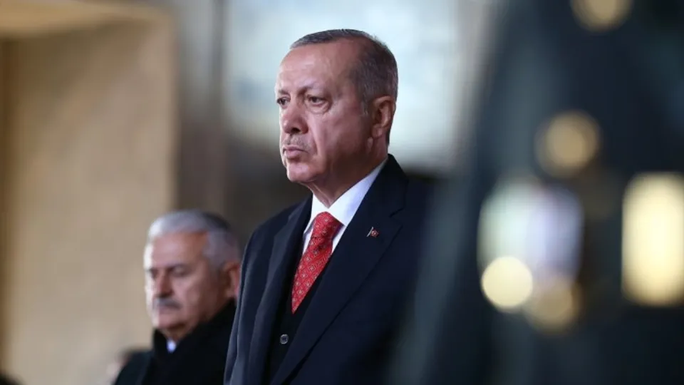 Devlet erkanı Atatürk'ü anma töreni için Anıtkabir'de