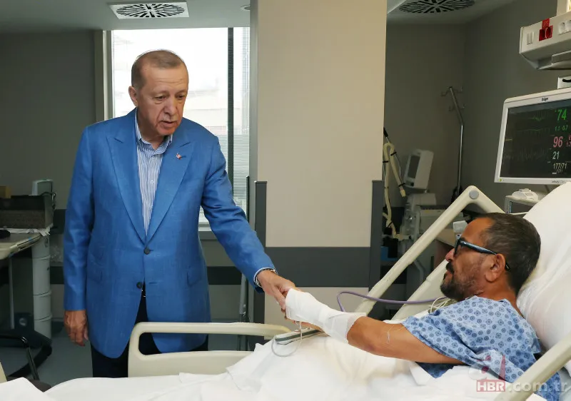 Başkan Recep Tayyip Erdoğan Ali Sabancı ve Vuslat Sabancı çiftini ziyaret etti! Ali Sabancı'nın kaza sonrası ilk fotoğrafı 6