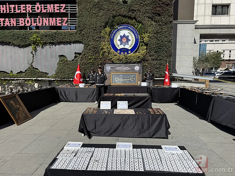 Interpol tarafından 20 yıldır aranıyordu ele geçirildi | İstanbul'da tarihi eser operasyonu 5