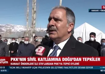 PKK'nın sivil katliamına tepkiler