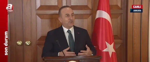 Dışişleri Bakanı Mevlüt Çavuşoğlu’ndan Rusya ve Ukrayna açıklaması